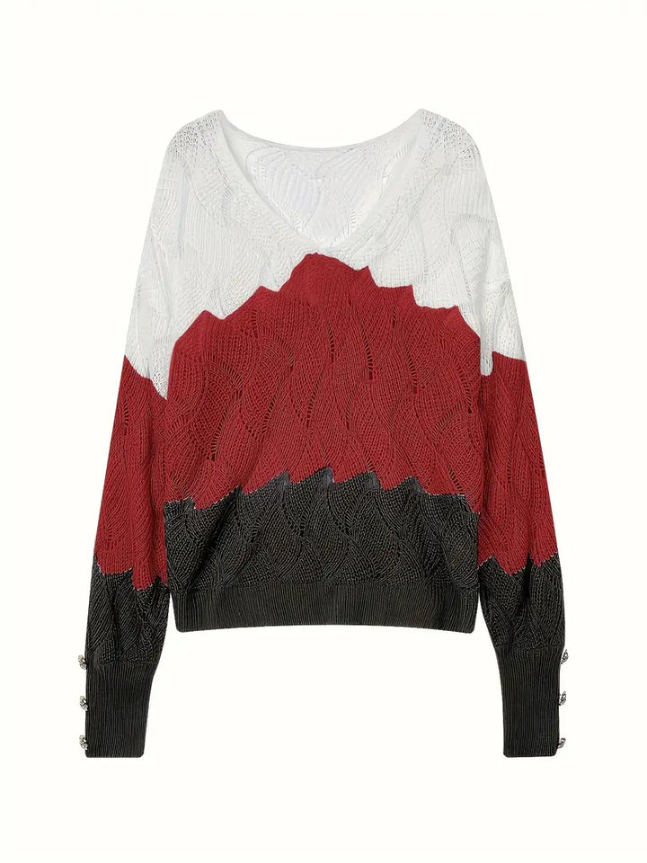 EMMA – COZY CHIC WAVE BREI SWEATER