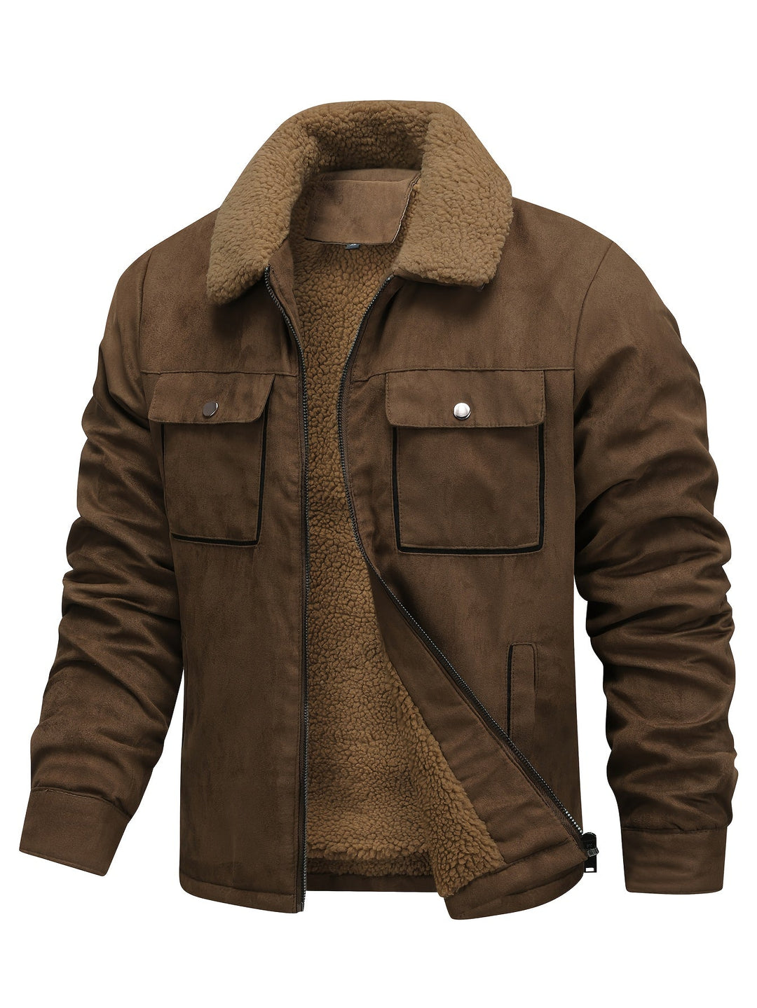 Rhys | Fleece-gevoerde Winterjas