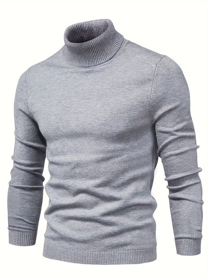Malcolm | Klassieke Mock-Neck Trui