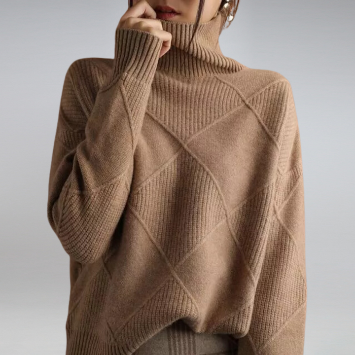Mara Luxe Textured Wintertrui