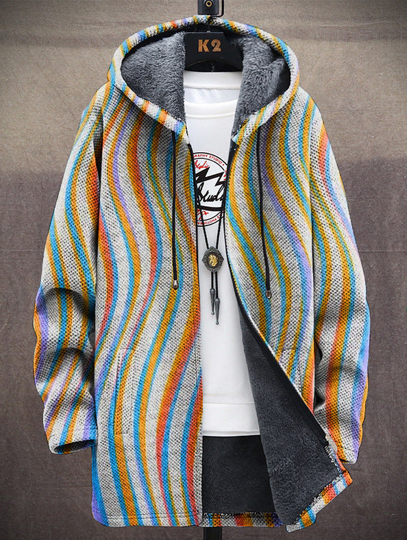 TRICIA – VIBRANTE GEZELLIGE HOODED JACKET