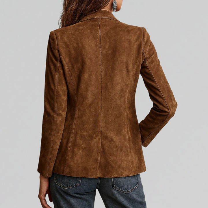 Brenda | Zachte Suède-Touch Blazer