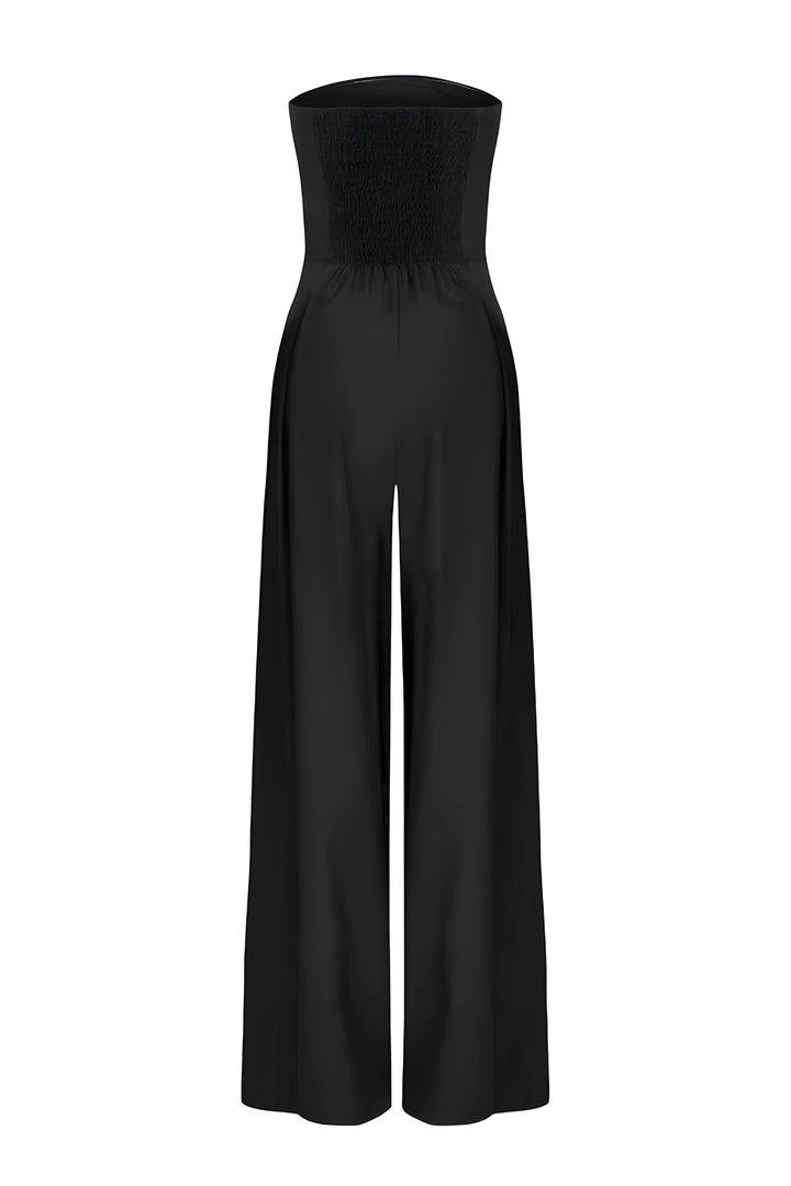 Viola - Elegante strapless jumpsuit