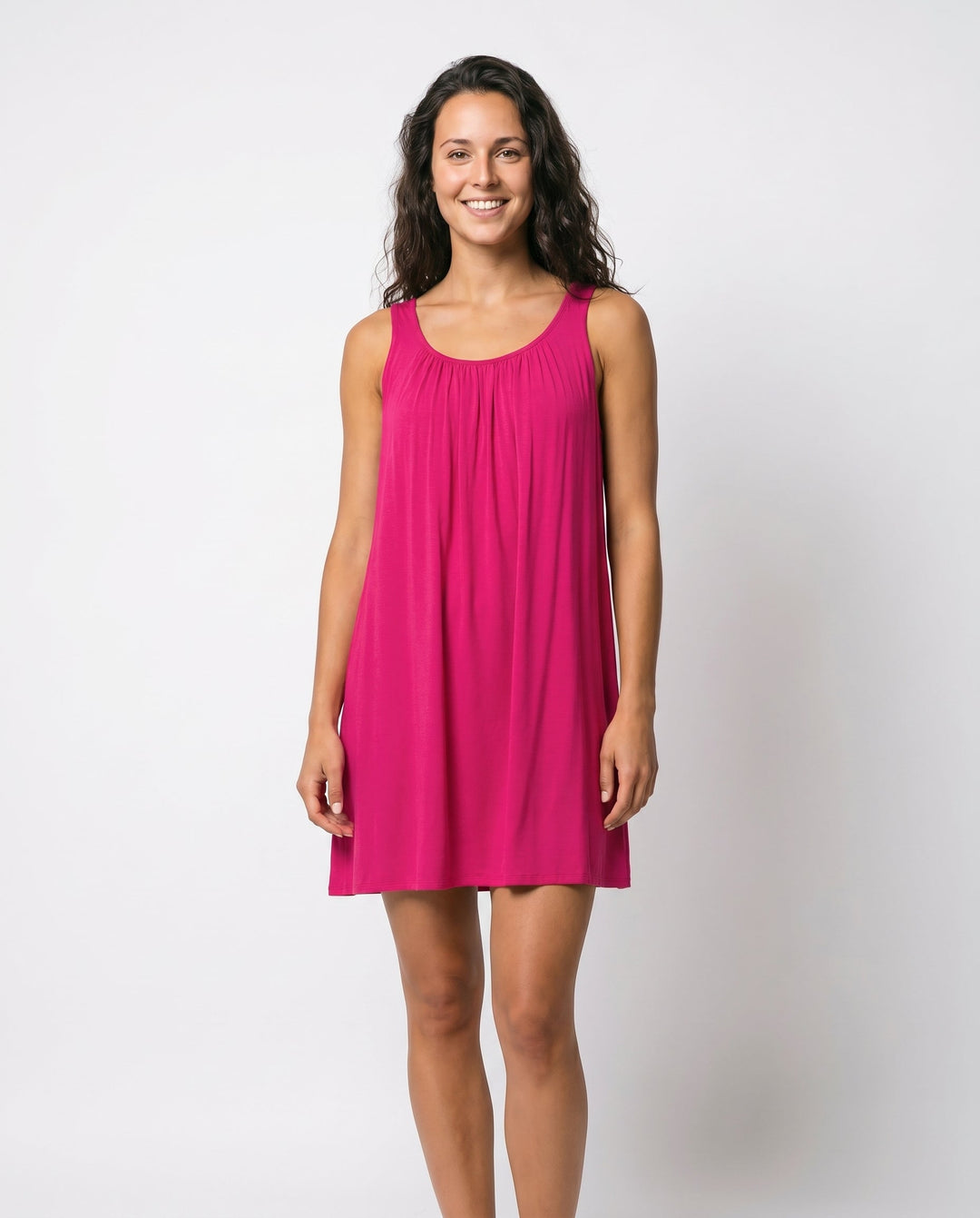 Dames Mini Jurk met Luchtige stof en Zomers design