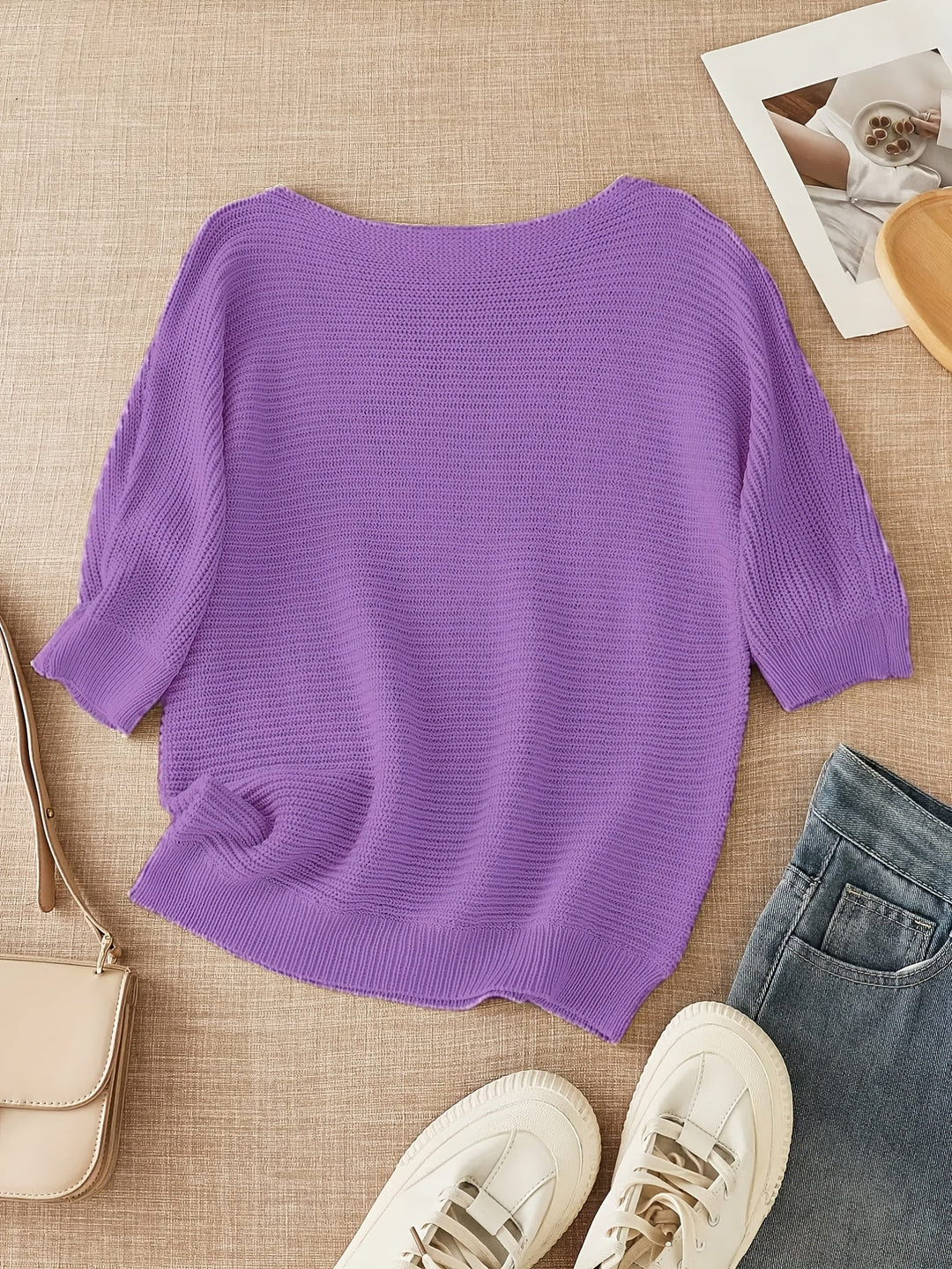 Lena | Relaxed Open-Knit Trui