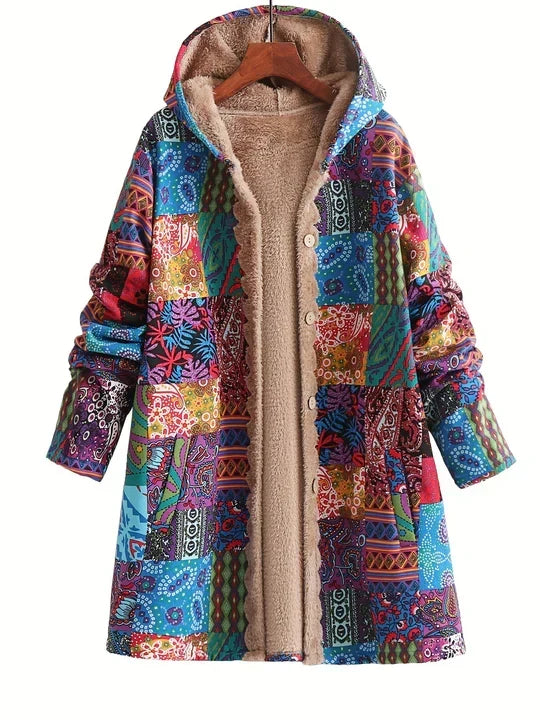 Remi - Comfortabele Patchwork-Jas