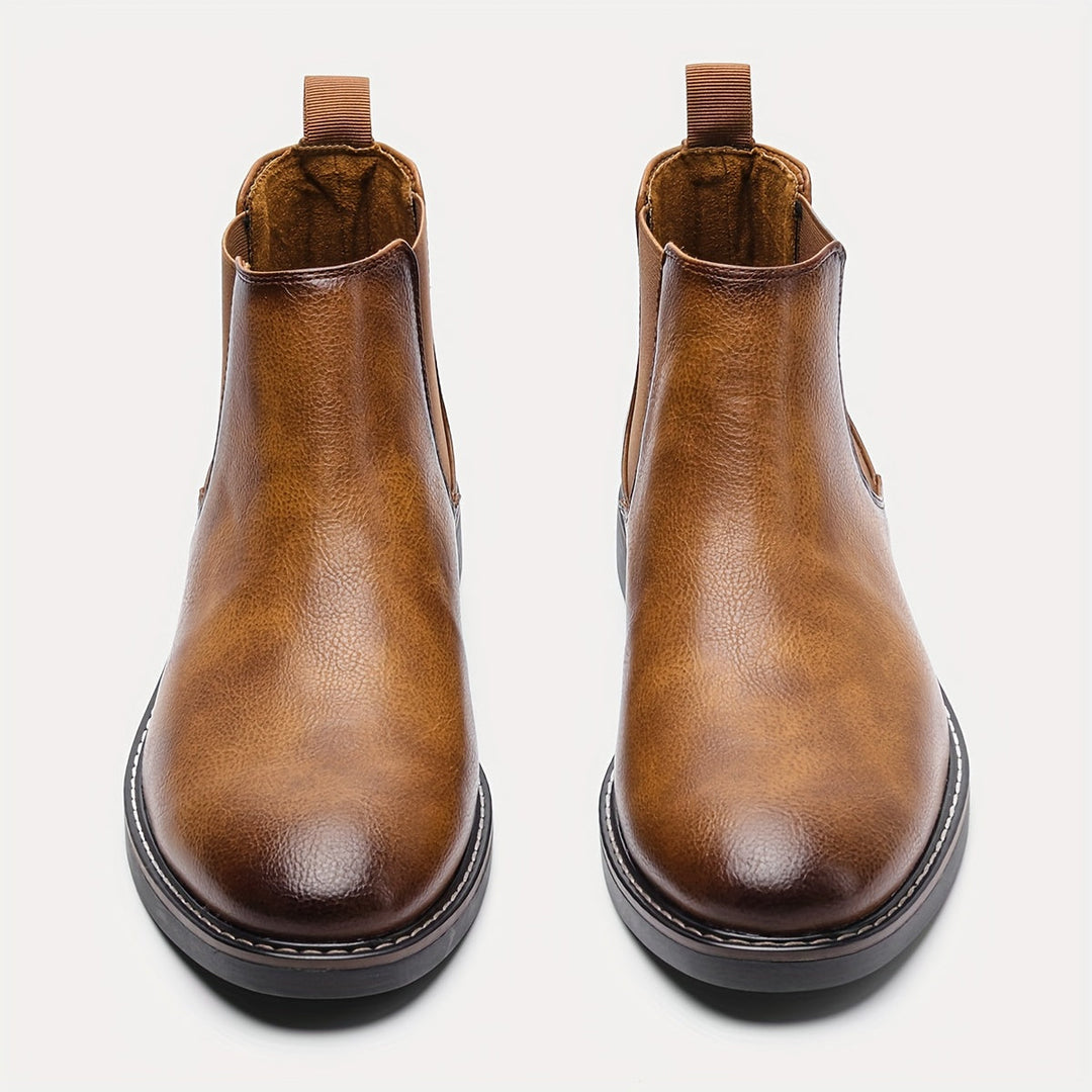 Nelson | Verfijnde Slip-On Chelsea Boots