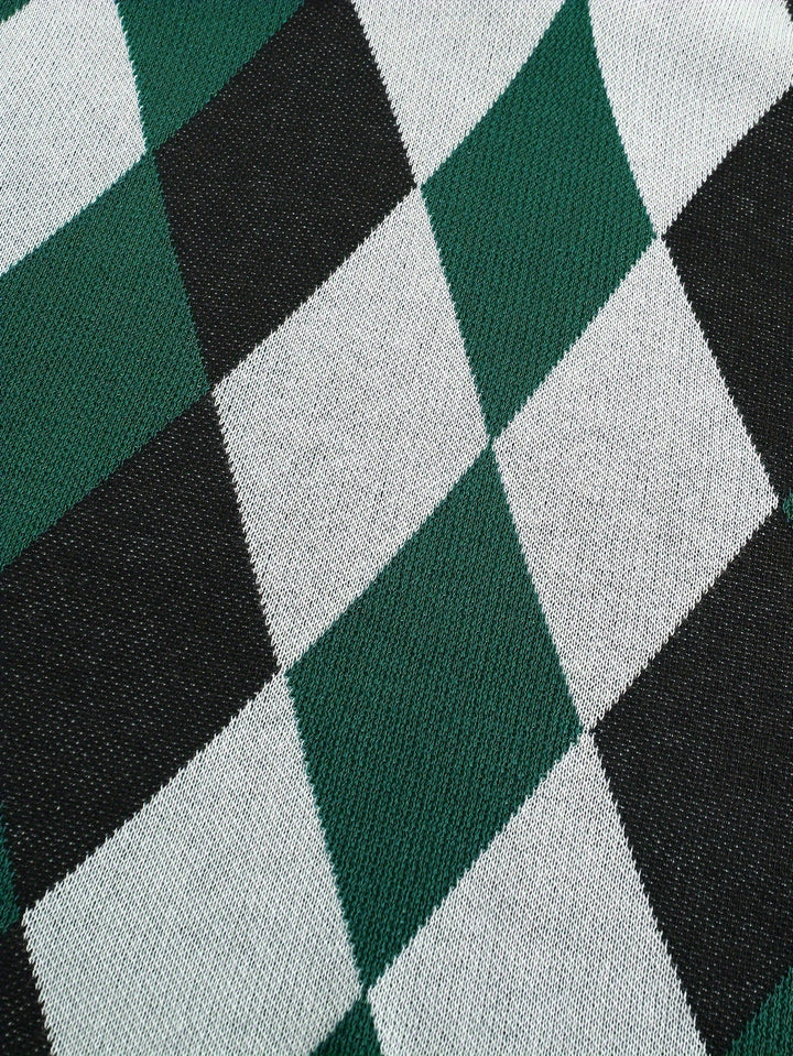 Chandler | Klassieke Argyle Sweater Vest