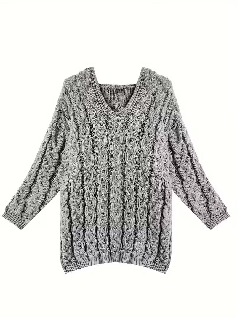 ISLA – CHUNKY BREI HOODED SWEATER