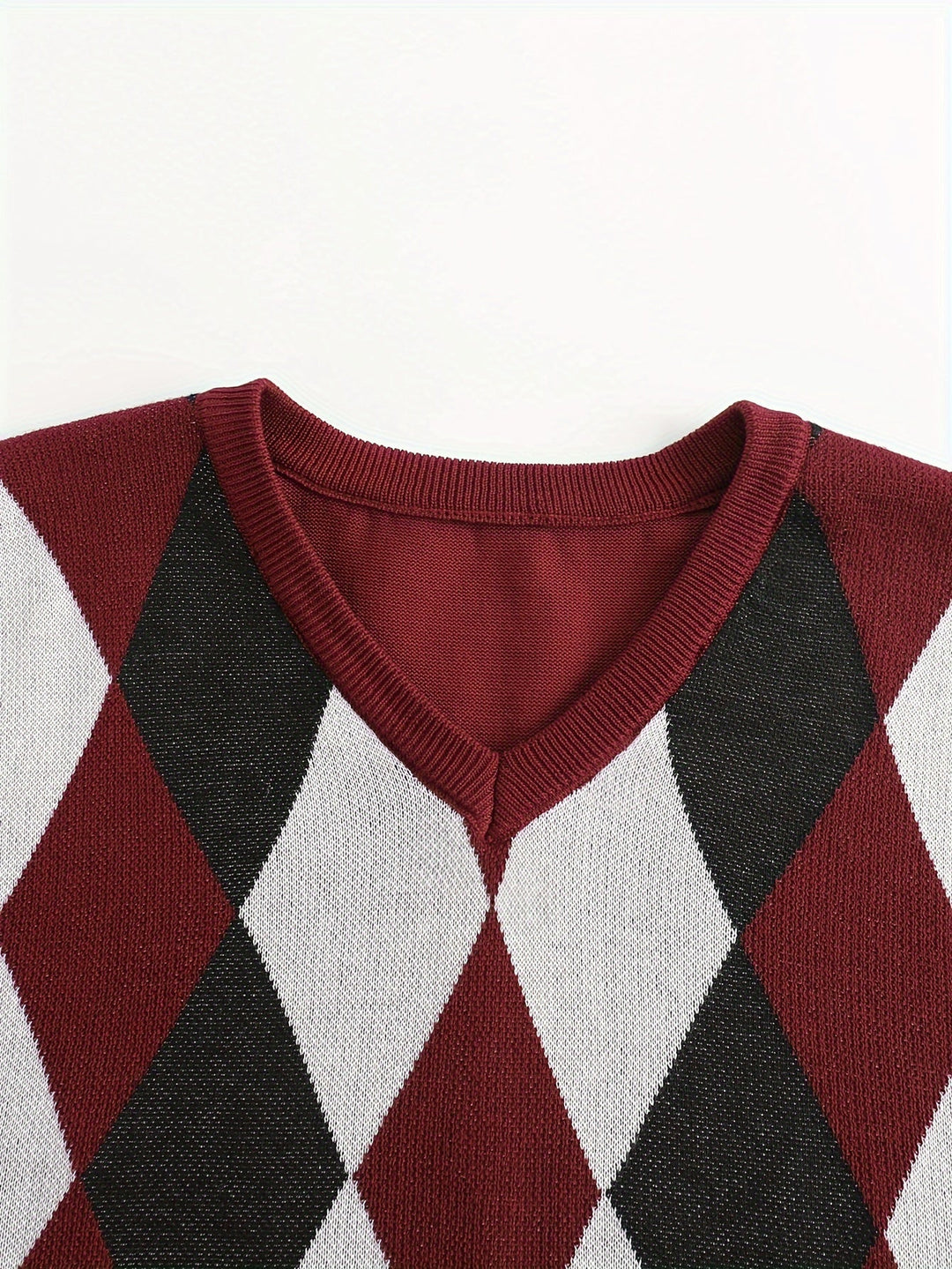 Chandler | Klassieke Argyle Sweater Vest
