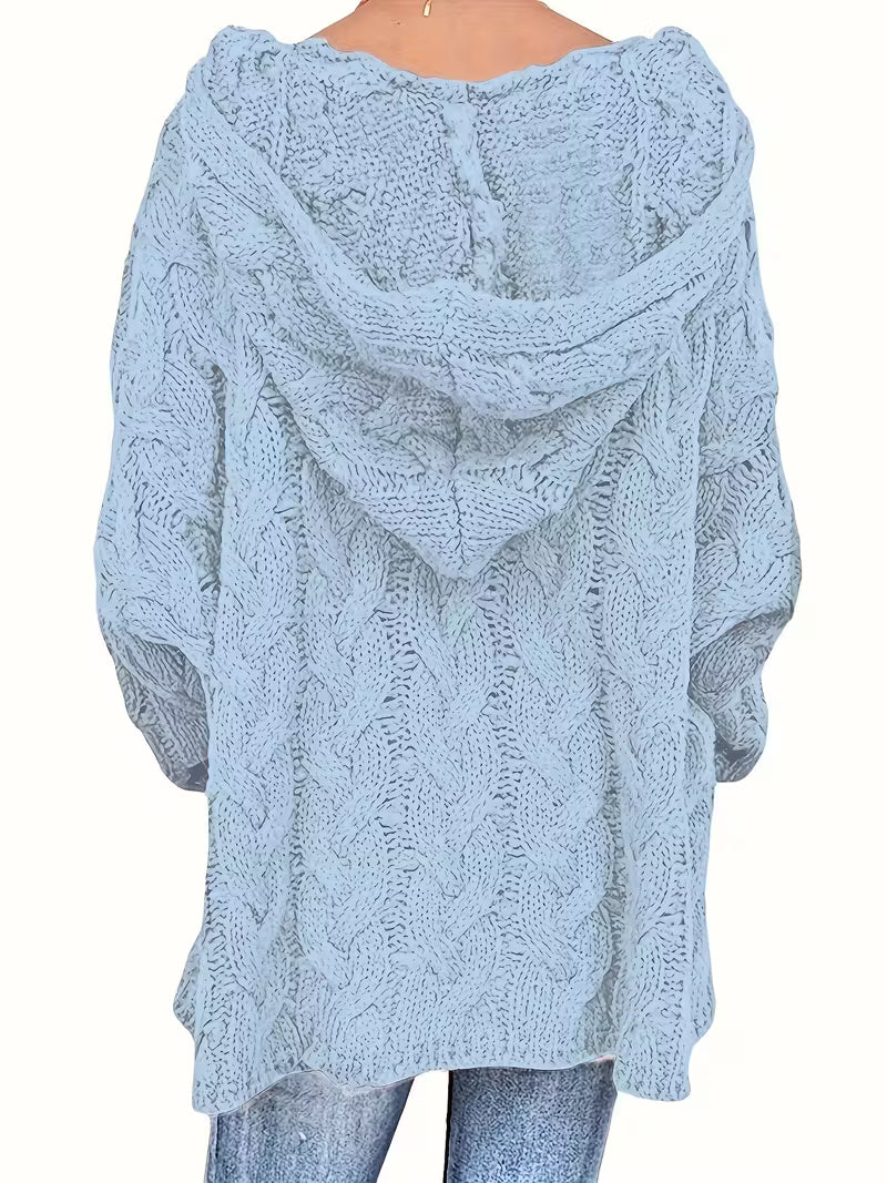 ISLA – CHUNKY BREI HOODED SWEATER