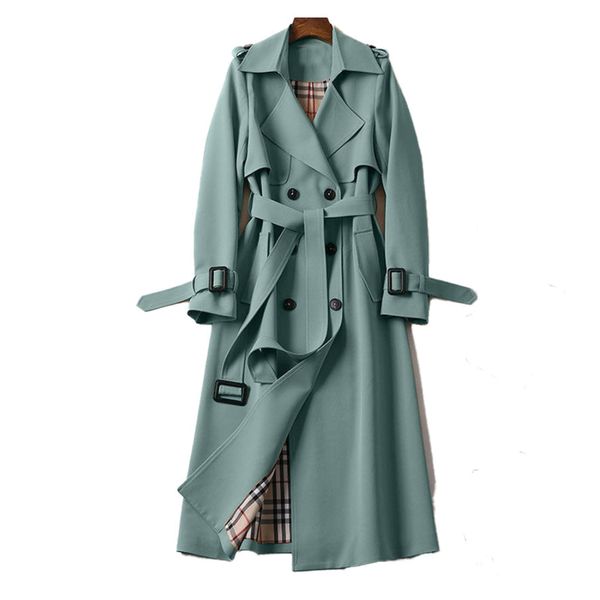 Amoura - Tijdloze Belted Trench Coat