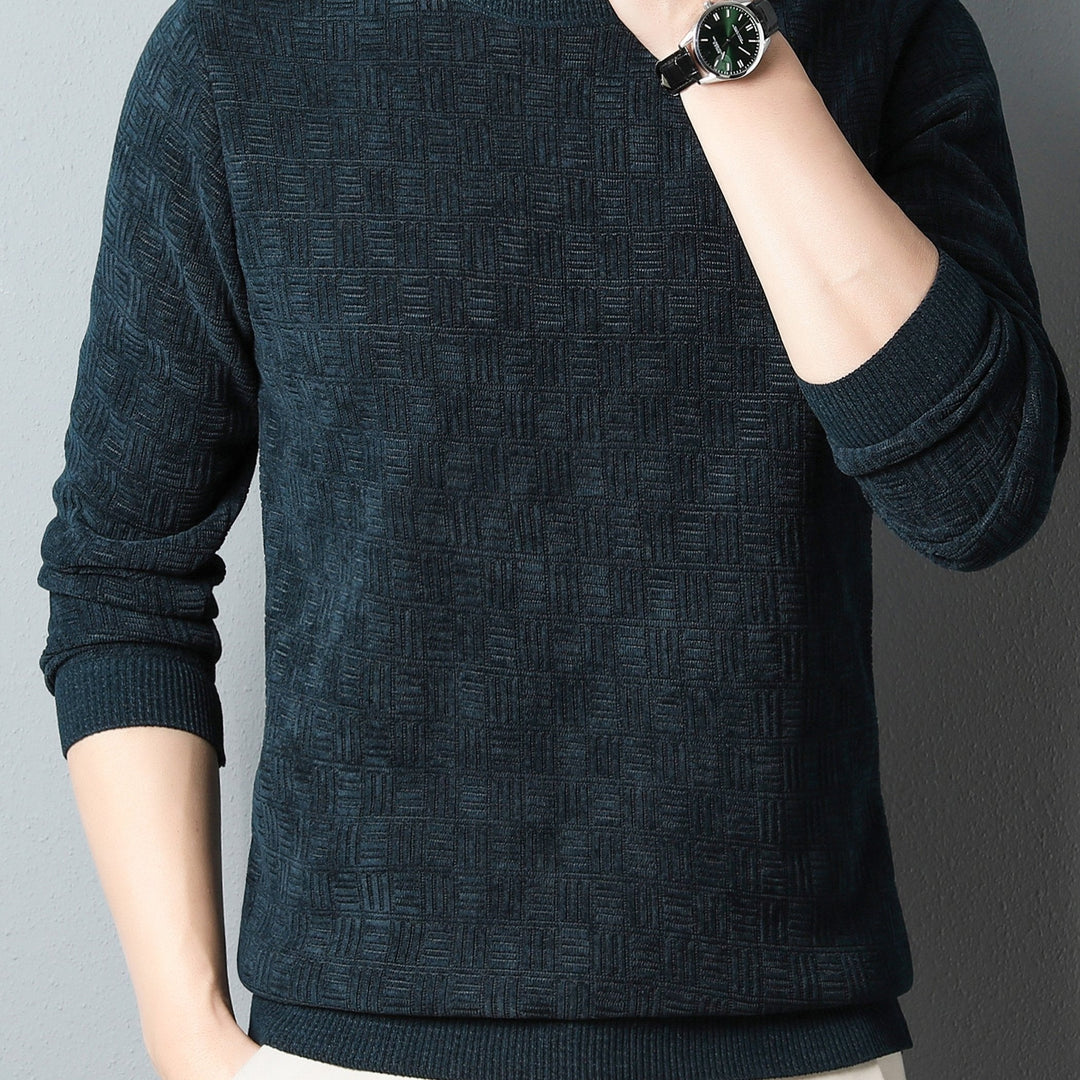 Sweater Heren - Warm & Stretchy voor de Winter - Regular Fit - Puento Fortade - TP - Essential