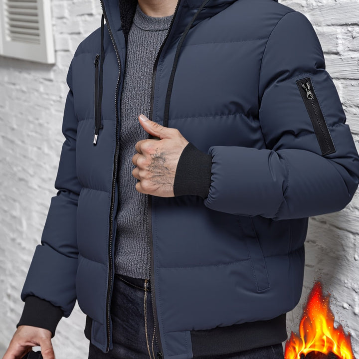 Bruce | Gequilt Winterjack met Capuchon