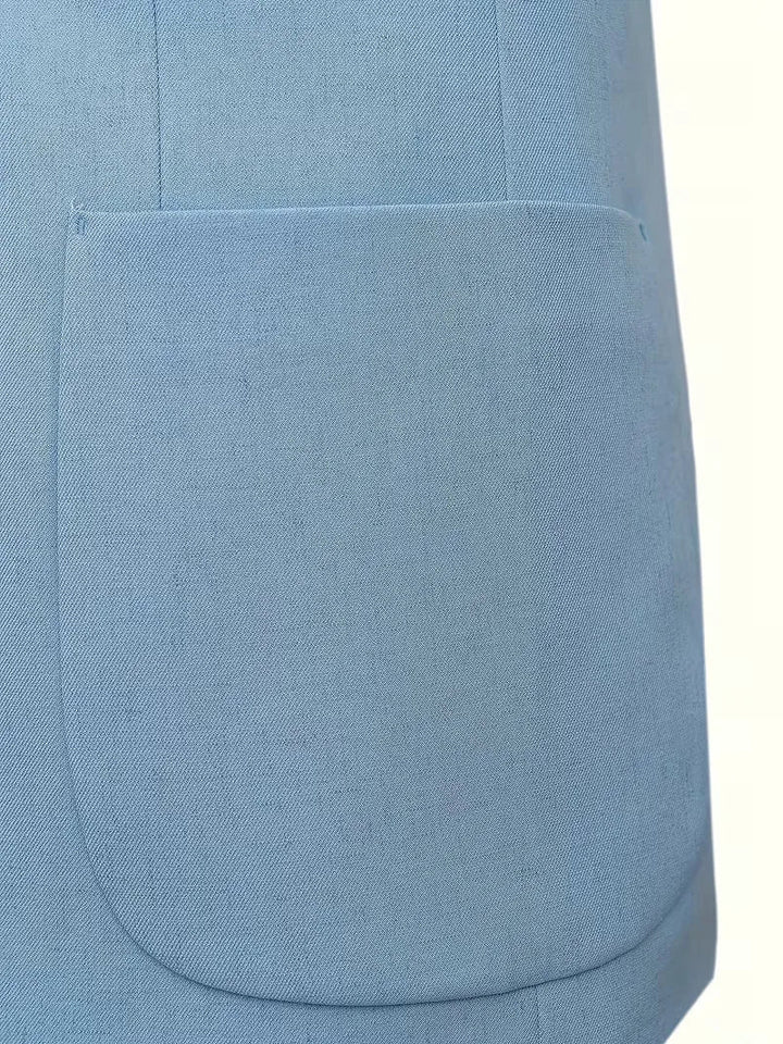 Linnen colbert slim fit