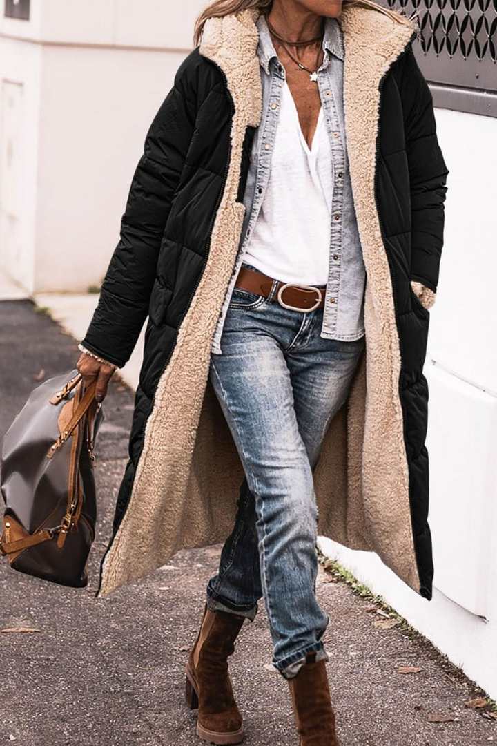 Sasha | Premium Elegante Omkeerbare Jas