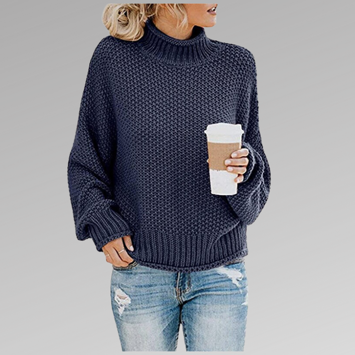 Dames Chunky Kabelgebreide Coltrui