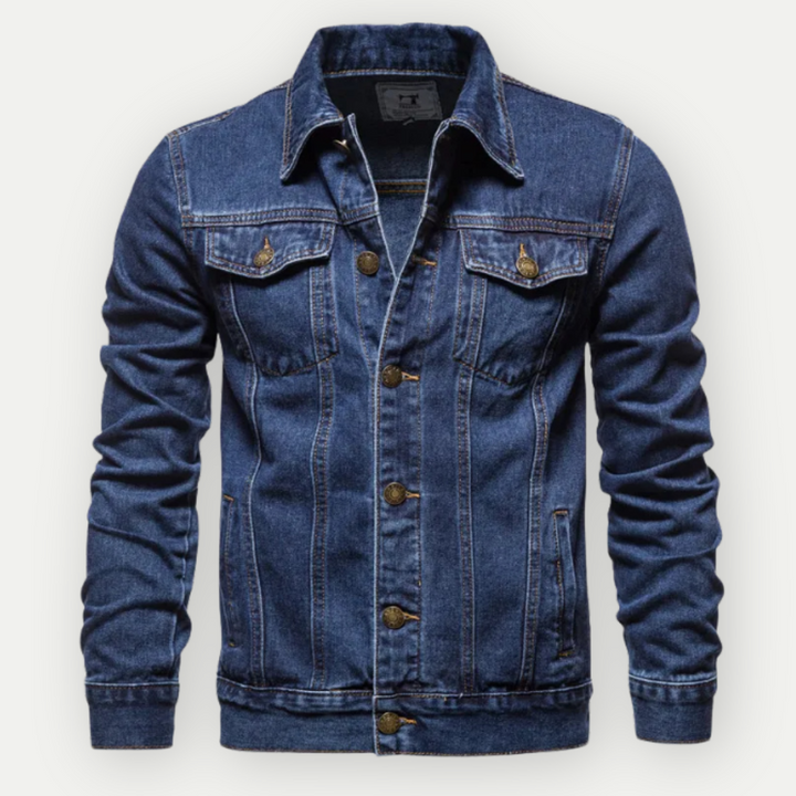 Stijlvolle Denim Trucker Jast met Comfortabele Pasvorm