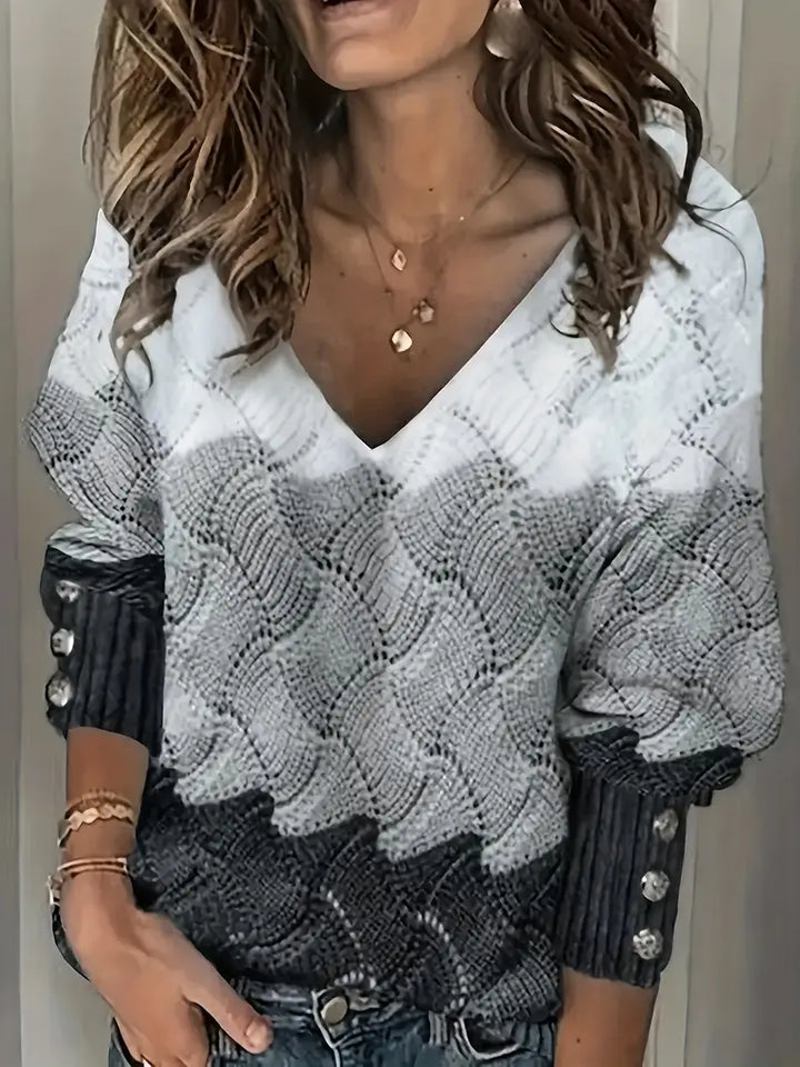 EMMA – COZY CHIC WAVE BREI SWEATER