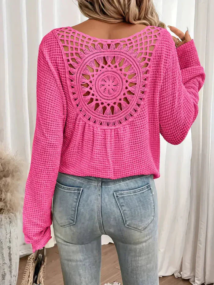 Chloé - Boho gehaakte trui