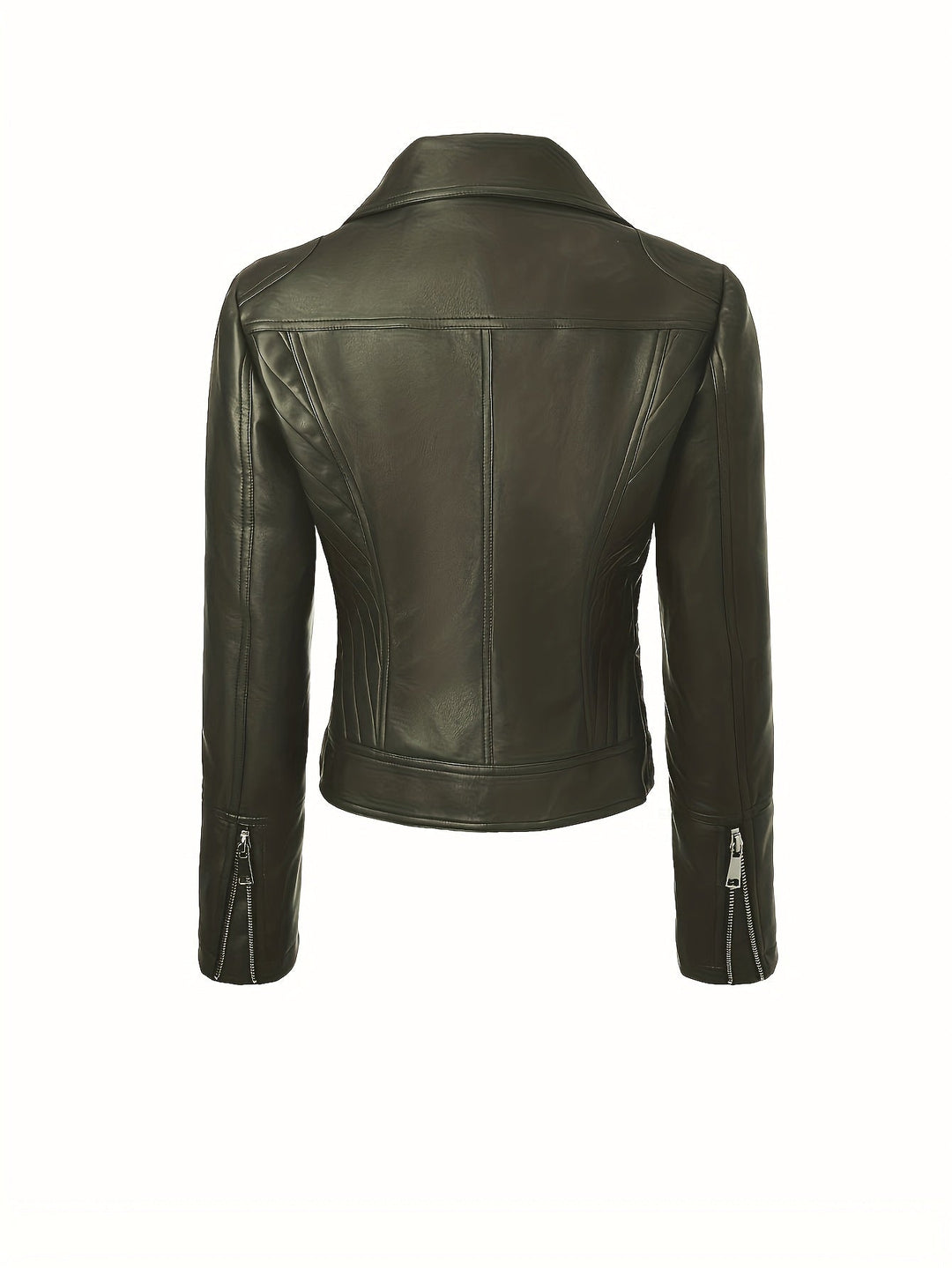 Mabel | Gestructureerde Zip-Front Moto Jast