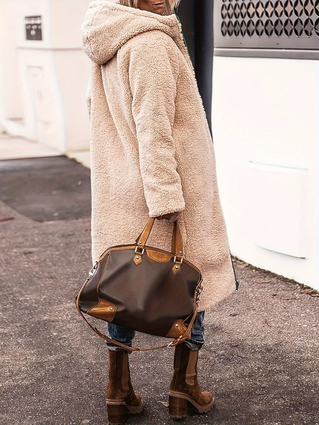 Camille | Gezellige Reversible Lange Jas