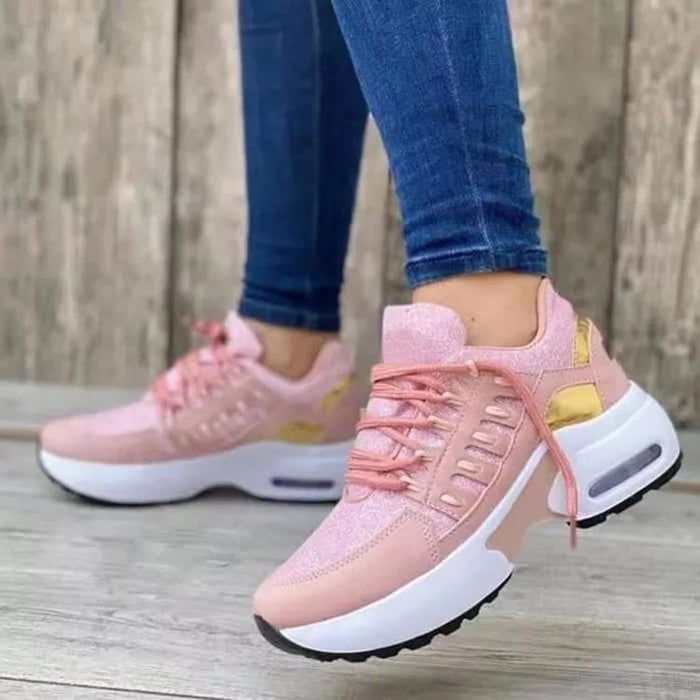 Orthopedische Sneakers Voor Dames Met Luchtkussen Zool