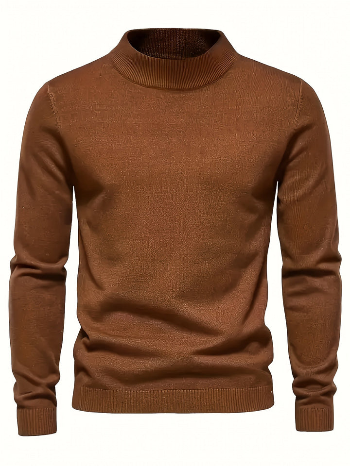 Russell | Verfijnde Mock-Neck Trui