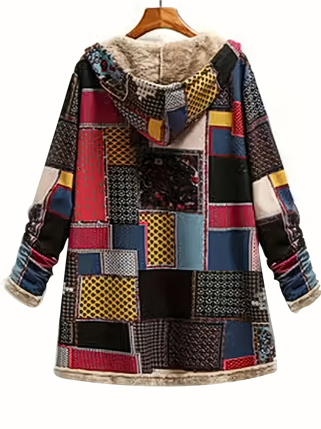 CYBELE – GEZELLIGE PATCHWORK CAPE