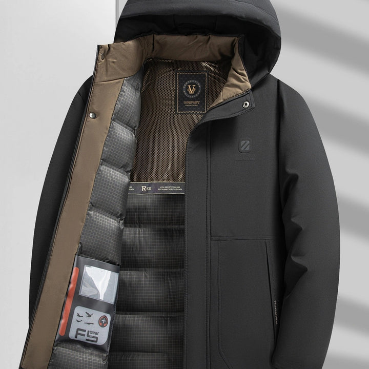 Winterjas Heren - Stijlvol met Ritszakken - Regular Fit - Puento Fortade - TP - Essential