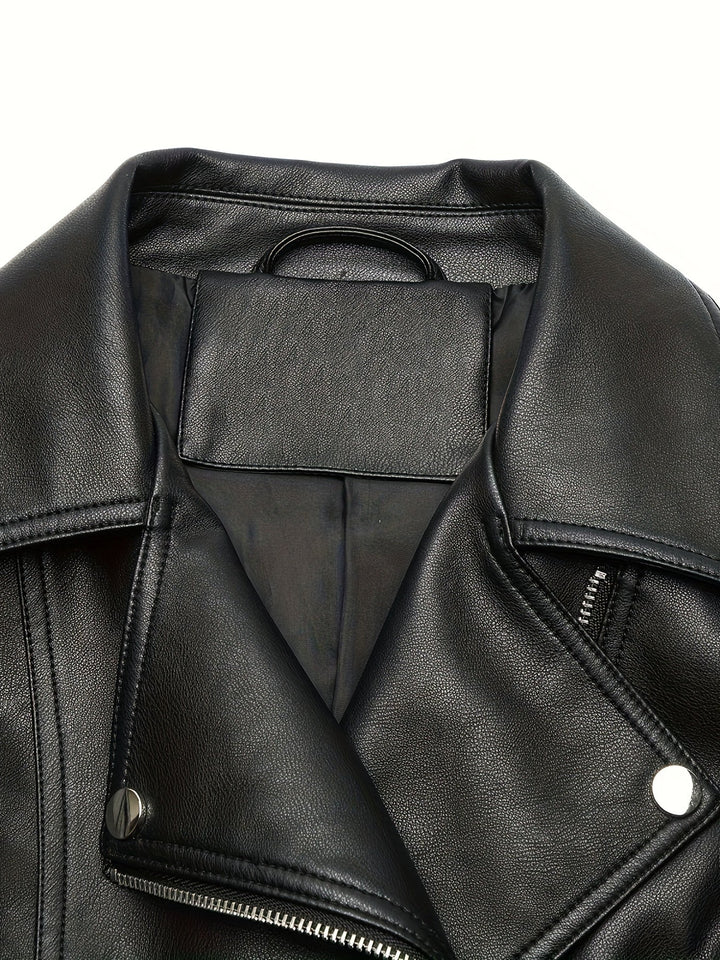Mabel | Gestructureerde Zip-Front Moto Jast