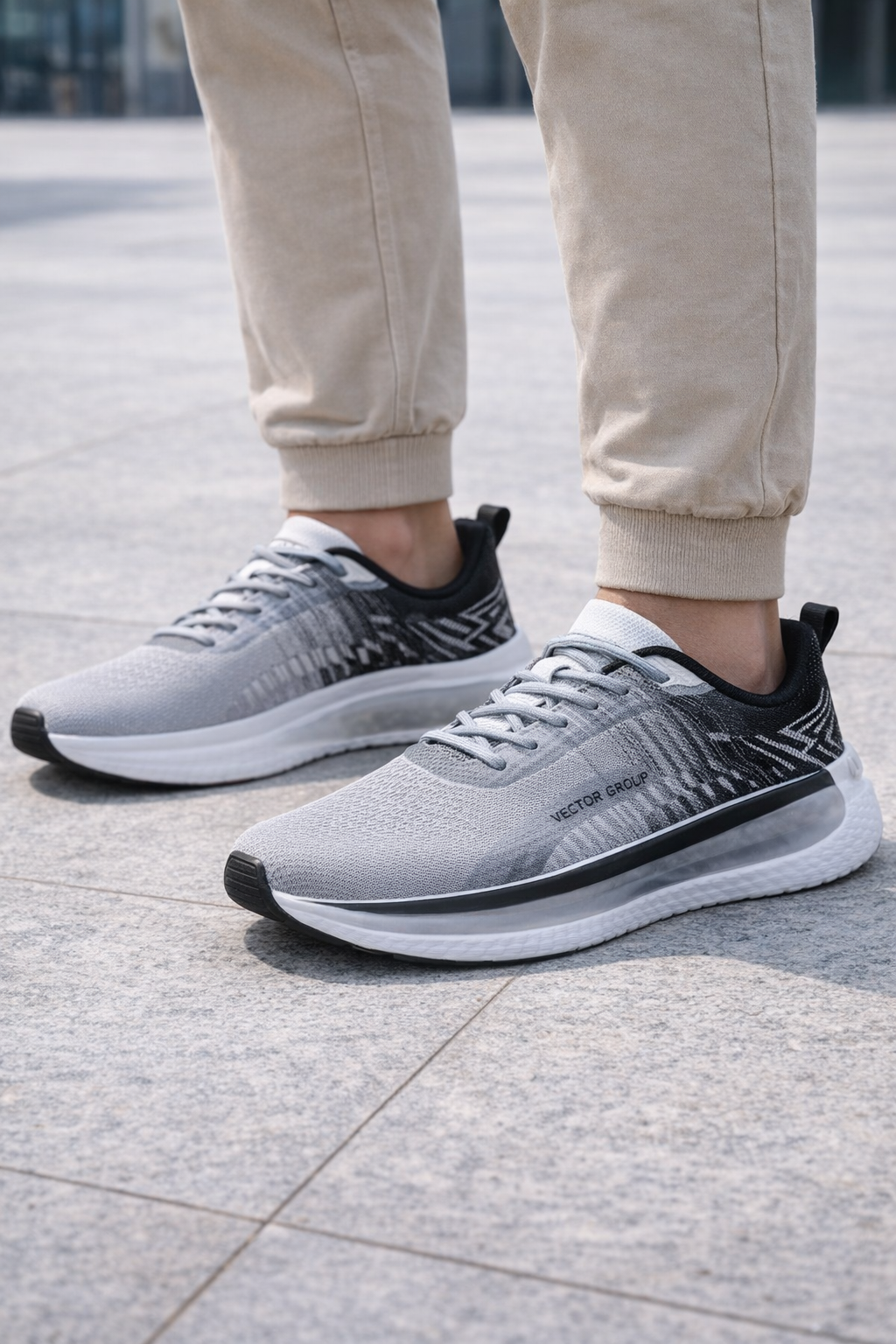 Veterschoenen Voor Heren Met Standaard Pasvorm En Geïntegreerd Platform