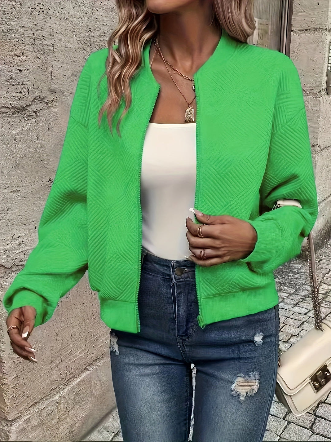 Isla - Lichte Zip-Up Jas