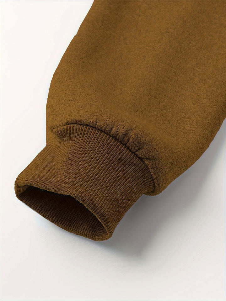 Russell | Gezellige Hooded Zip-Up Jast