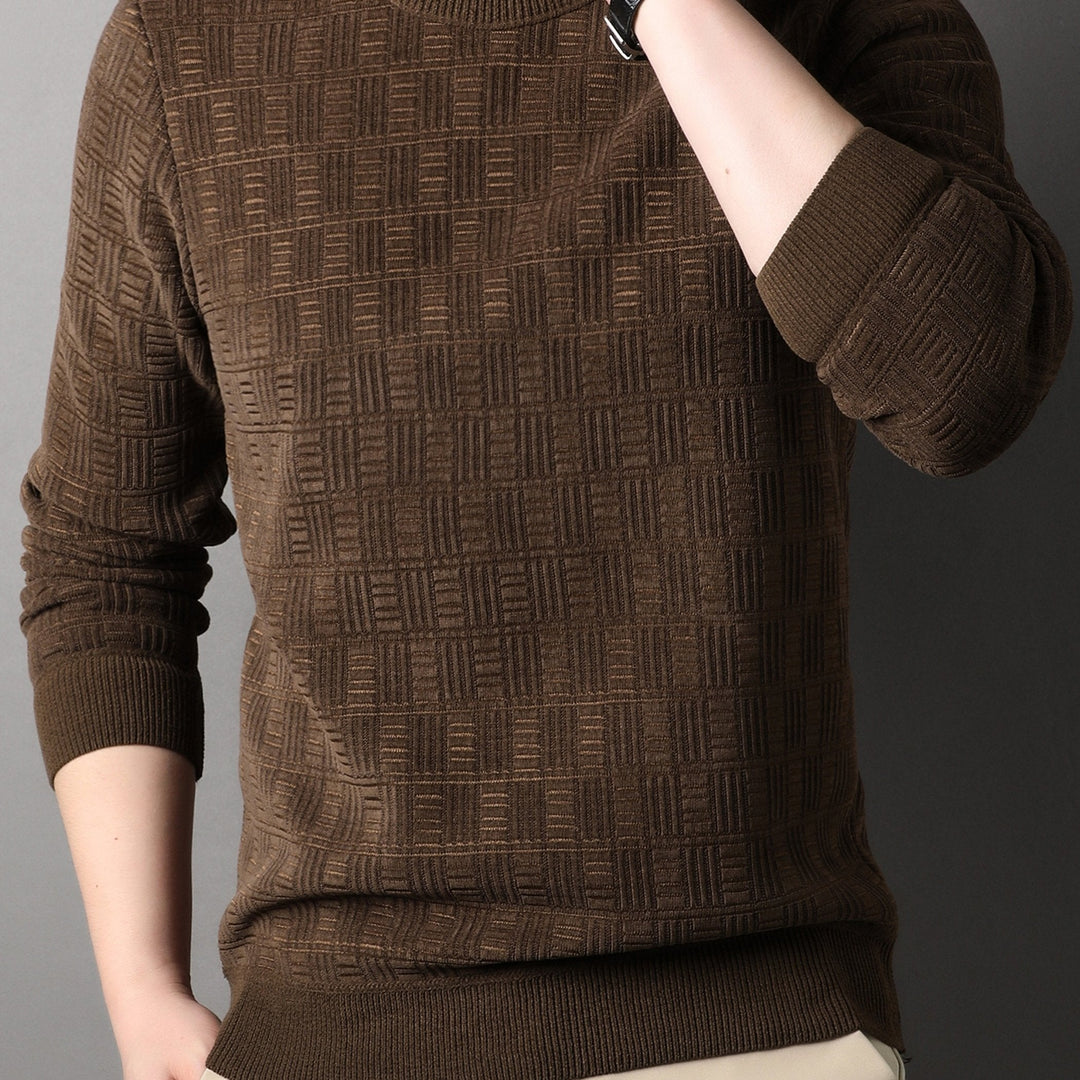 Sweater Heren - Warm & Stretchy voor de Winter - Regular Fit - Puento Fortade - TP - Essential