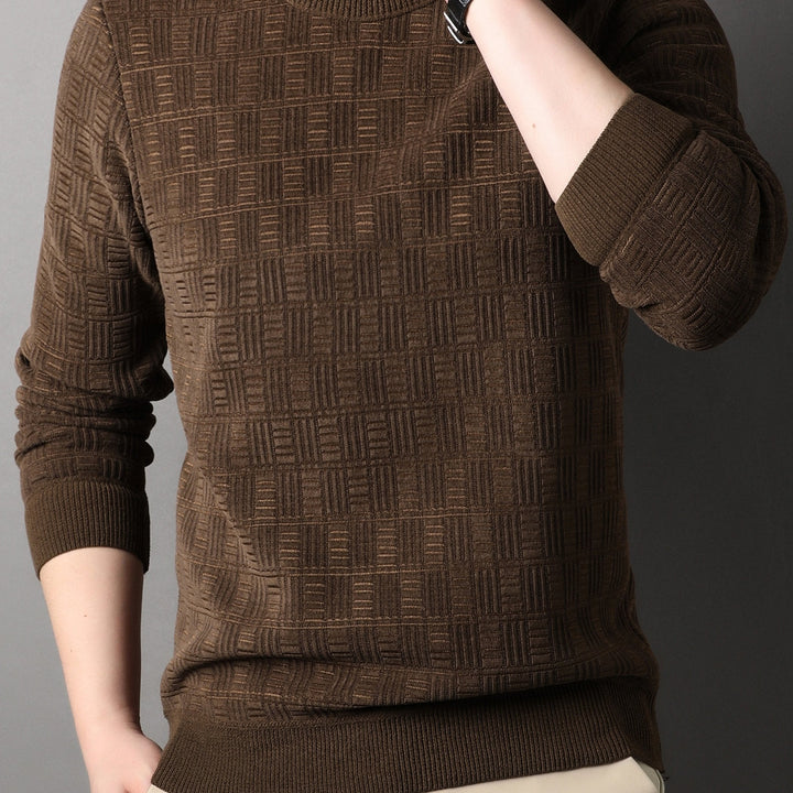 Sweater Heren - Warm & Stretchy voor de Winter - Regular Fit - Puento Fortade - TP - Essential