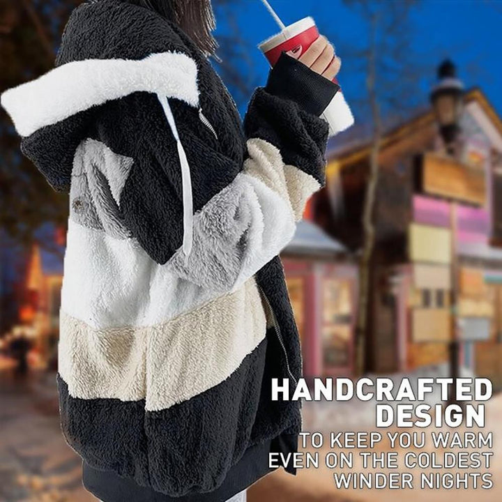 KAREN | Fluffy Warme Oversized Hoodie Jas