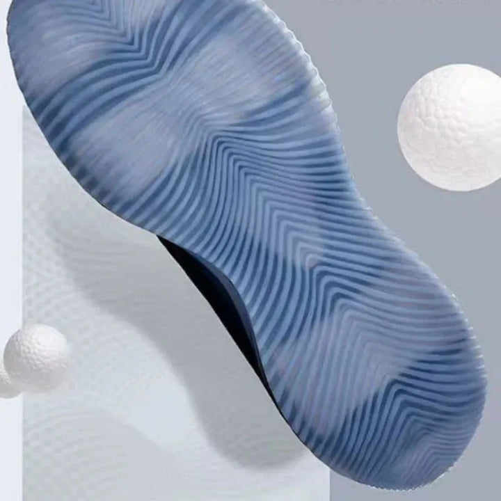 Josh | Heren hardloopschoenen met luchtkussenzool en canvas bovenwerk