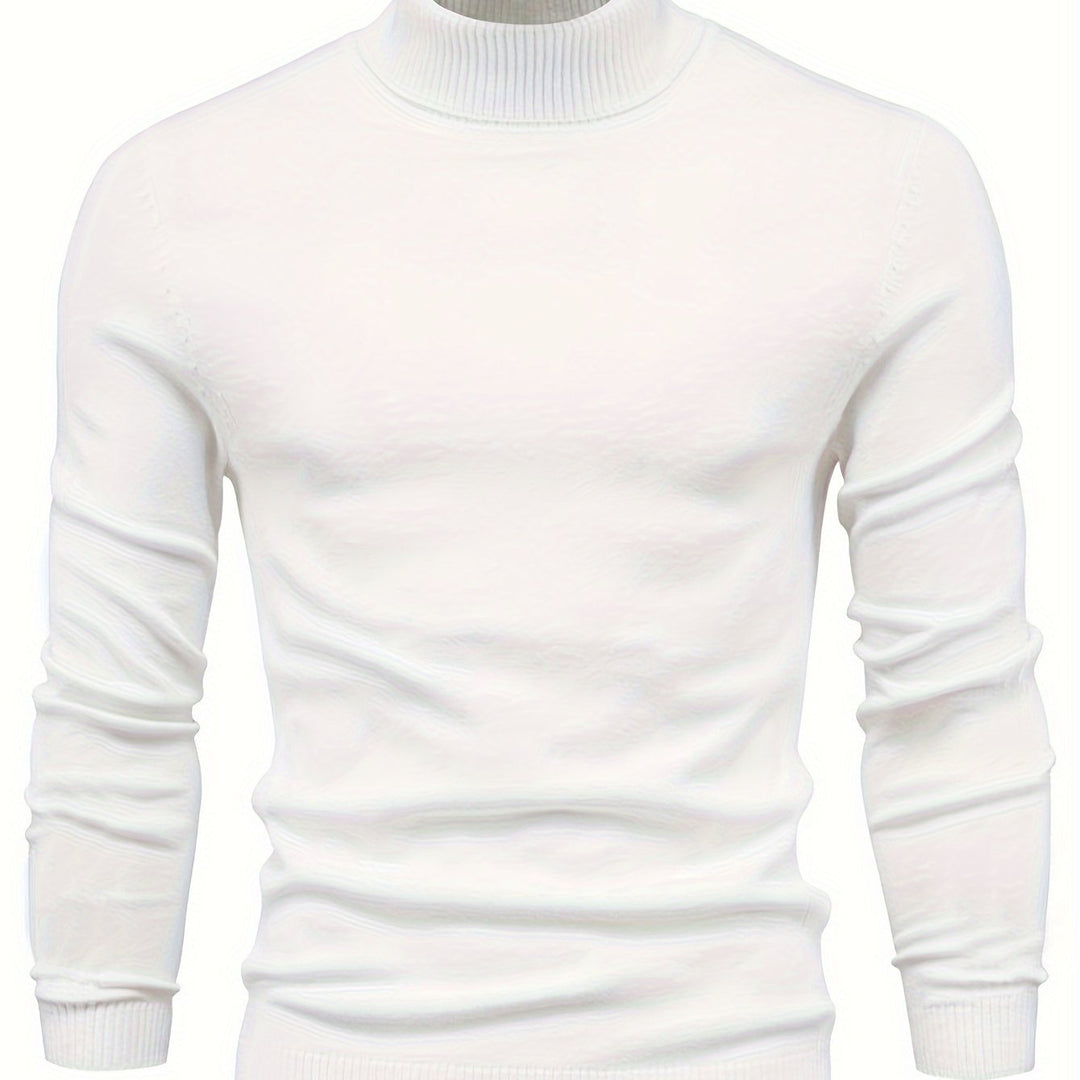 Malcolm | Klassieke Mock-Neck Trui