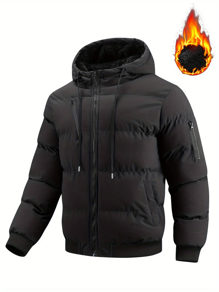 Bruce | Gequilt Winterjack met Capuchon
