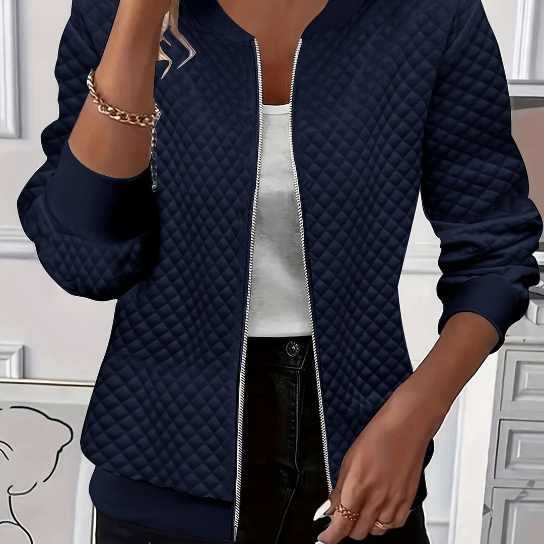 Carolyn | Gequilt Textuur Baseball Jack