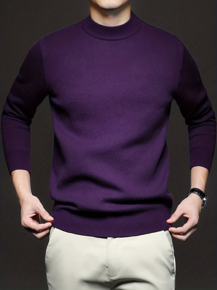 Russell | Verfijnde Mock-Neck Trui