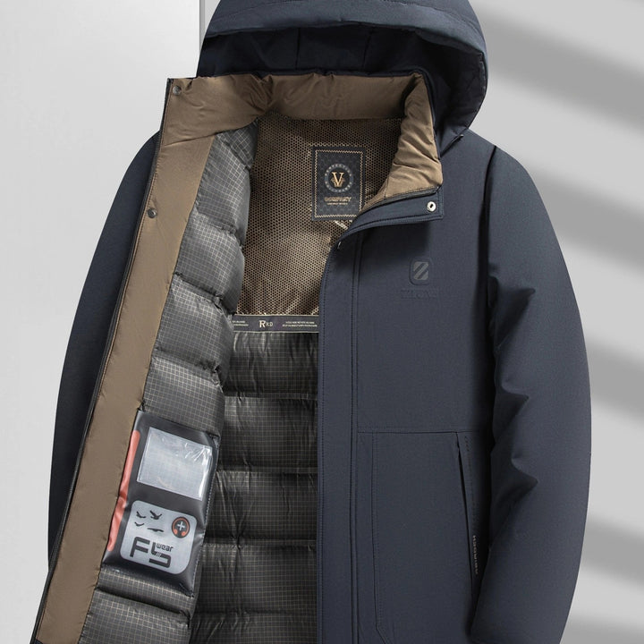 Winterjas Heren - Stijlvol met Ritszakken - Regular Fit - Puento Fortade - TP - Essential