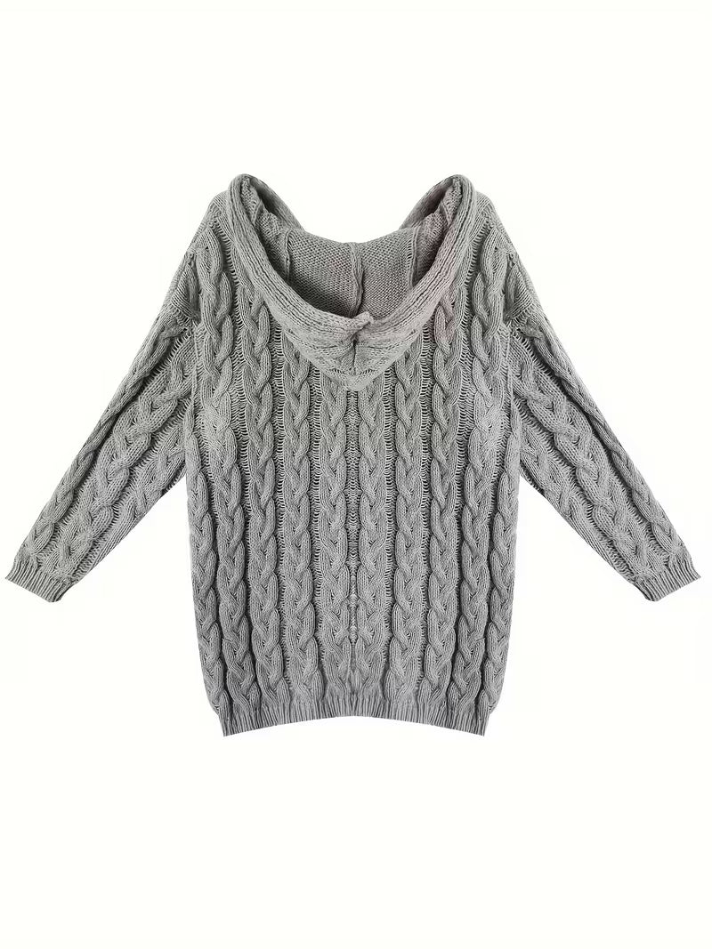 ISLA – CHUNKY BREI HOODED SWEATER