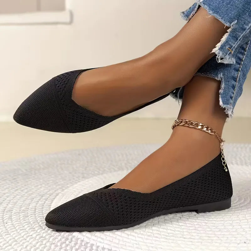 Ballerina met puntige neus
