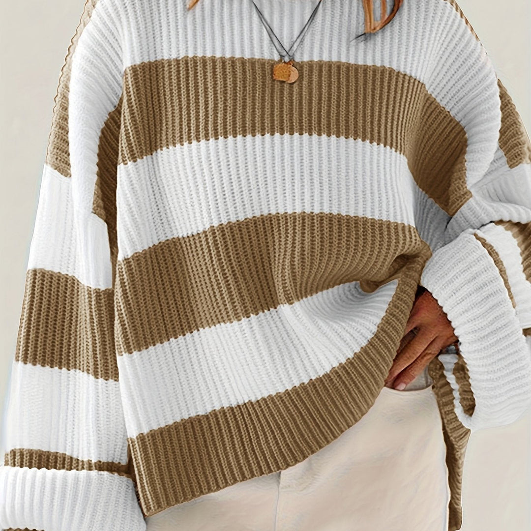 Ivy | Ontspannen Colorblock Trui