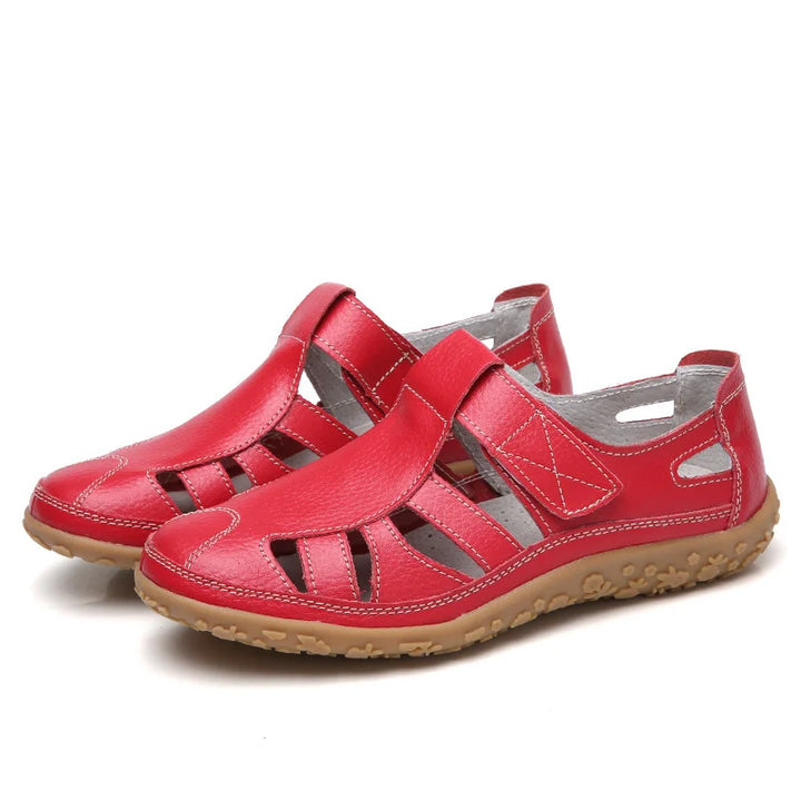 Orthopedische Comfort Sandalen Met Gesloten Neus Voor Dames