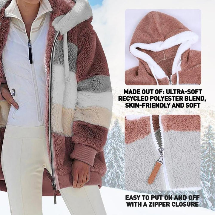 KAREN | Fluffy Warme Oversized Hoodie Jas