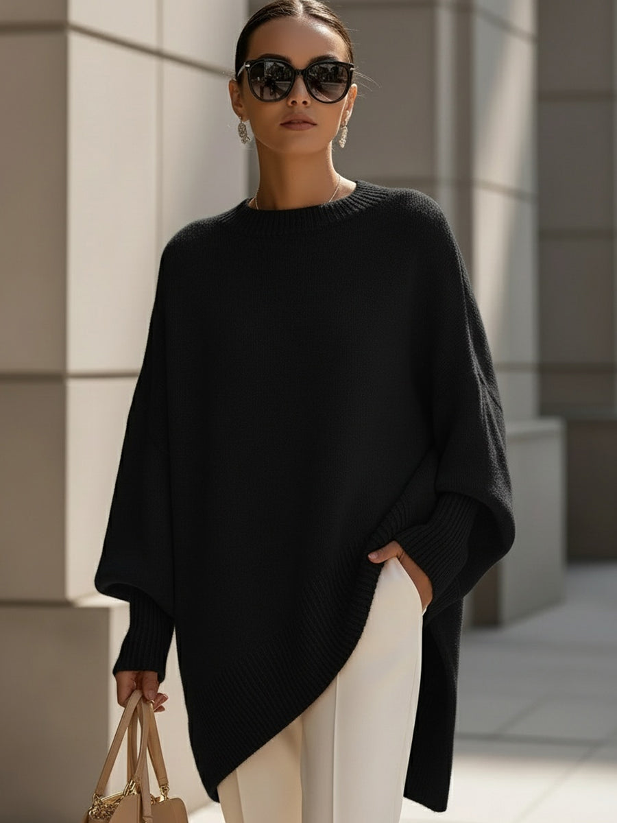 NATALIE – ASYMMETRISCHE COZY OVERSIZED TRUI