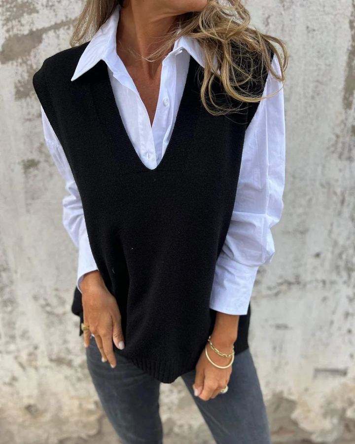 NUSA - Premium Gebreide Sweater Vest